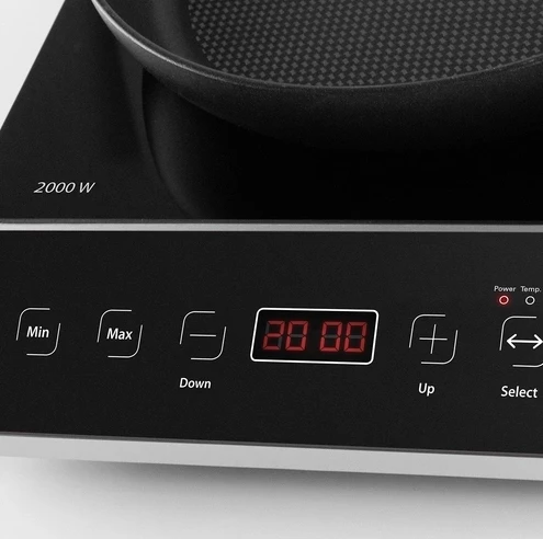 Pllakë induksioni CASO Touch 3500 (MPN 2018) 3500W, dyzonëshe, Sensor-Touch, zi/argjend