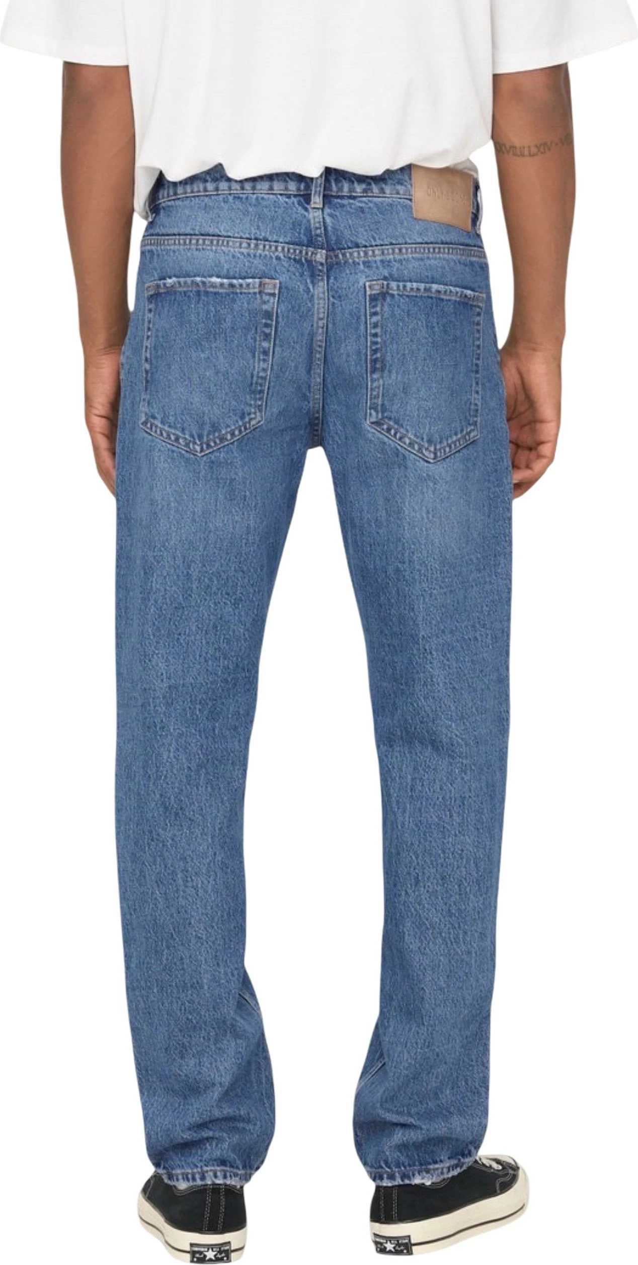Xhinse për meshkuj Only & Sons Onsedge Straight MB 4939, denim [Madhësia: 28/32]