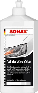 SONAX Polir&Wax me Ngjyrë të Bardhë 250ml