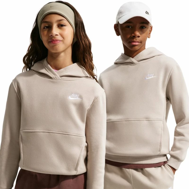 Duks për fëmijë Nike Sportswear Club Fleece FD3000 236, bezhë [Madhësia: L]