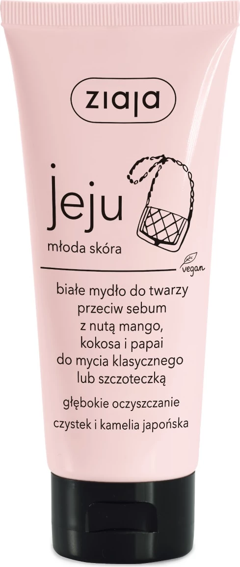 Sapun për fytyrë për femra Ziaja Jeju White mango kokos papaja 75ml