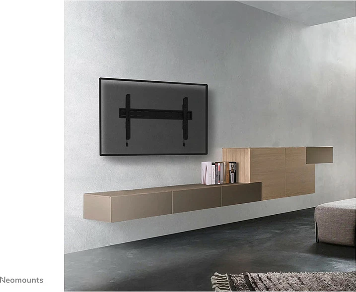 Mbajtës muri Neomounts WL30S-850BL18, 43"-98", 100 kg, i zi