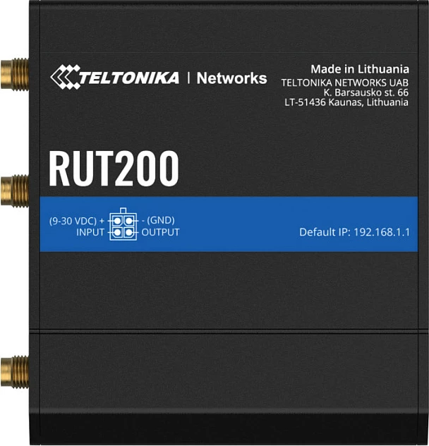 Router Teltonika RUT200, 4G/LTE, eSIM, i zi