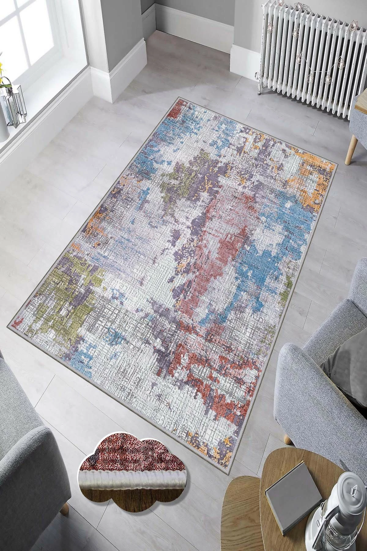 Qilim për korridor, shumëngjyrësh, Conceptum Hypnose, Hmnt612, 80x150cm