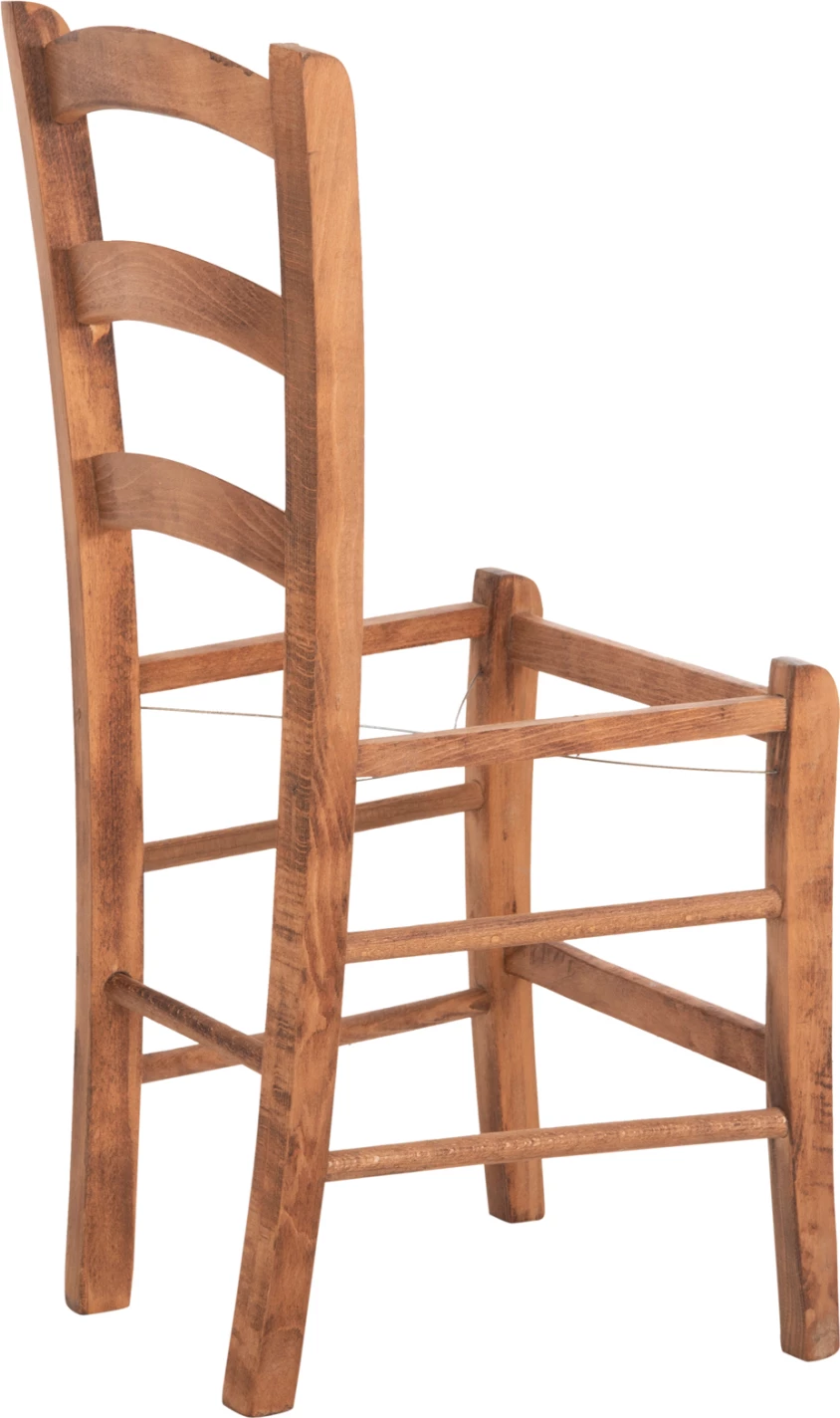 Karrige PAROS FH5585.01 dru ahu, ngjyrë arre, 40x41x87 cm, vetëm korniza