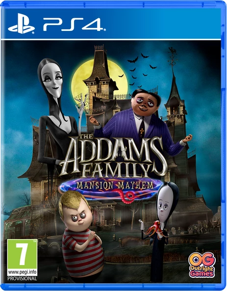 Lojë PS4 Outright Games The Addams Family: Mansion Mayhem