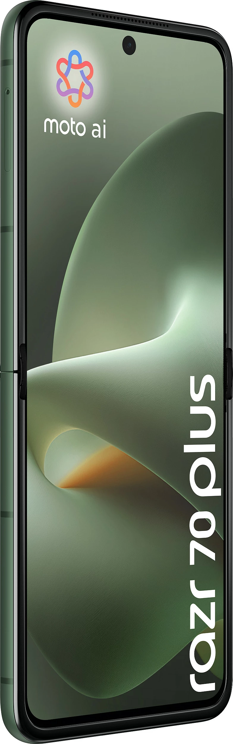 Celular Motorola razr 70 plus, 12GB RAM, 512GB, 6.9" palosës, 50MP, Dark Green
