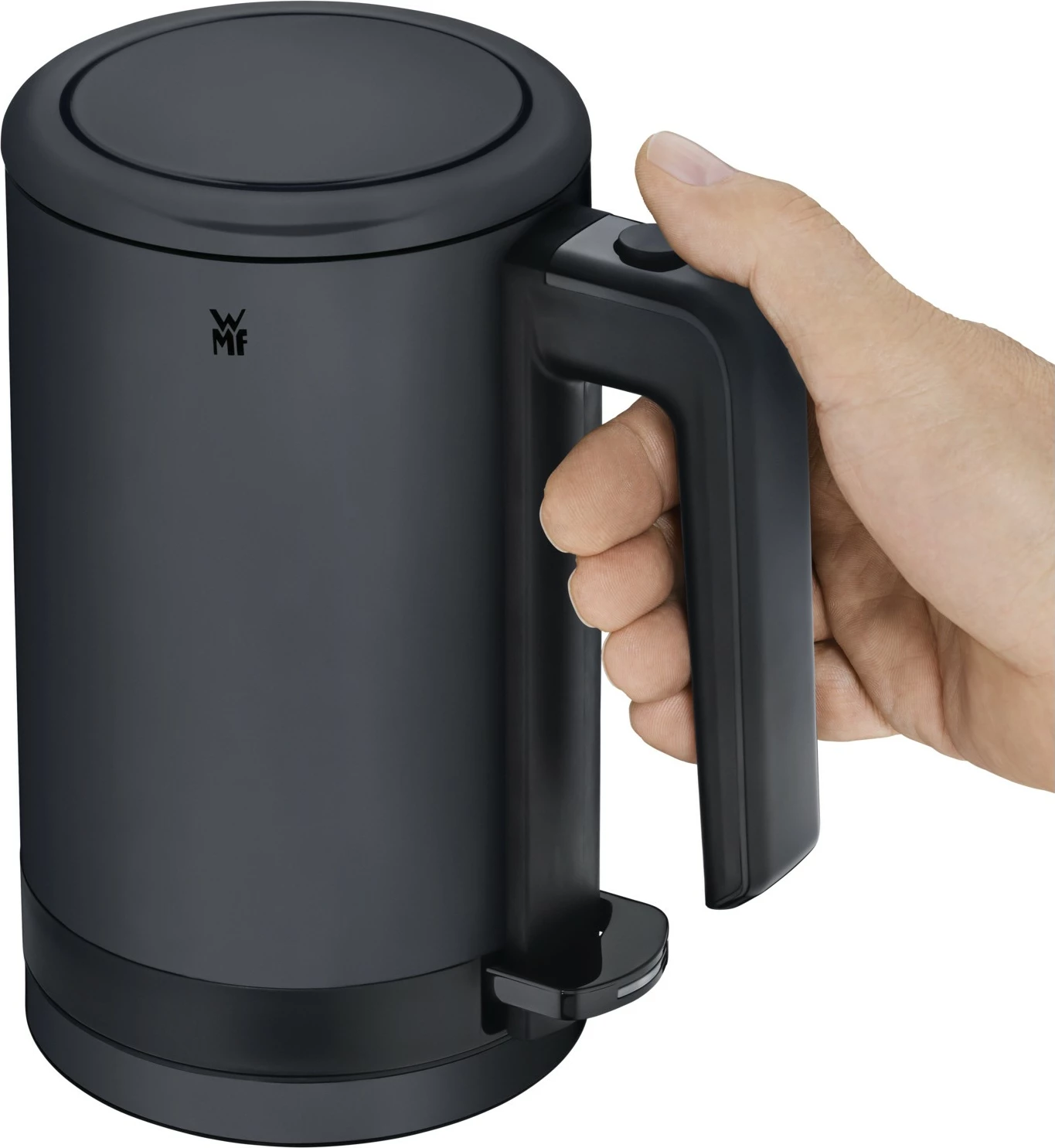 Çajnik elektrik WMF KITCHENminis 0413140071, 0.8 L, 1800 W, i zi, çelik inox