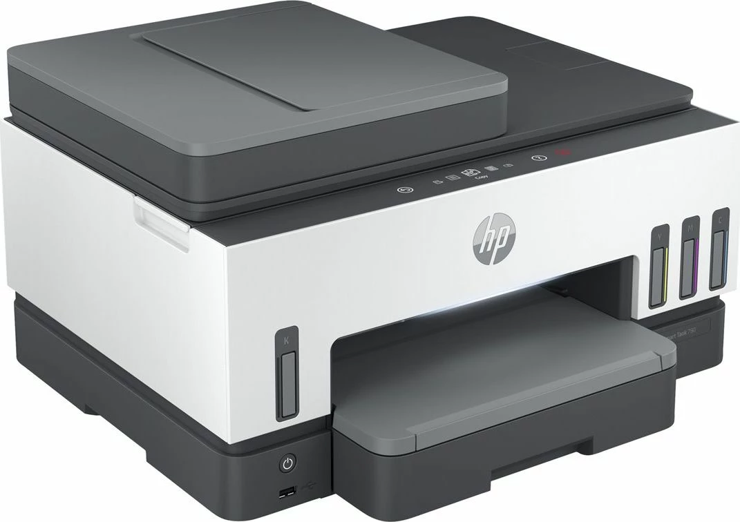 Printer multifunksional inkjet HP Smart Tank 790 4WF66A, A4, Wi‑Fi/Ethernet/USB, CISS, i bardhë