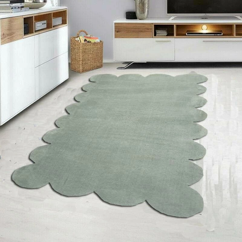 Qilim Conceptum Hypnose, Laser Plush, ngjyrë gri e çelët, 120x180cm