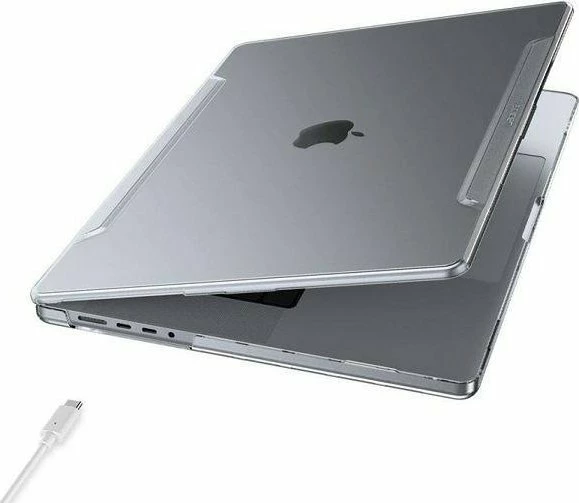 Mbështjellës Spigen Thin Fit ACS04212 për MacBook Pro 14" (2021-2022), transparent, 1 copë