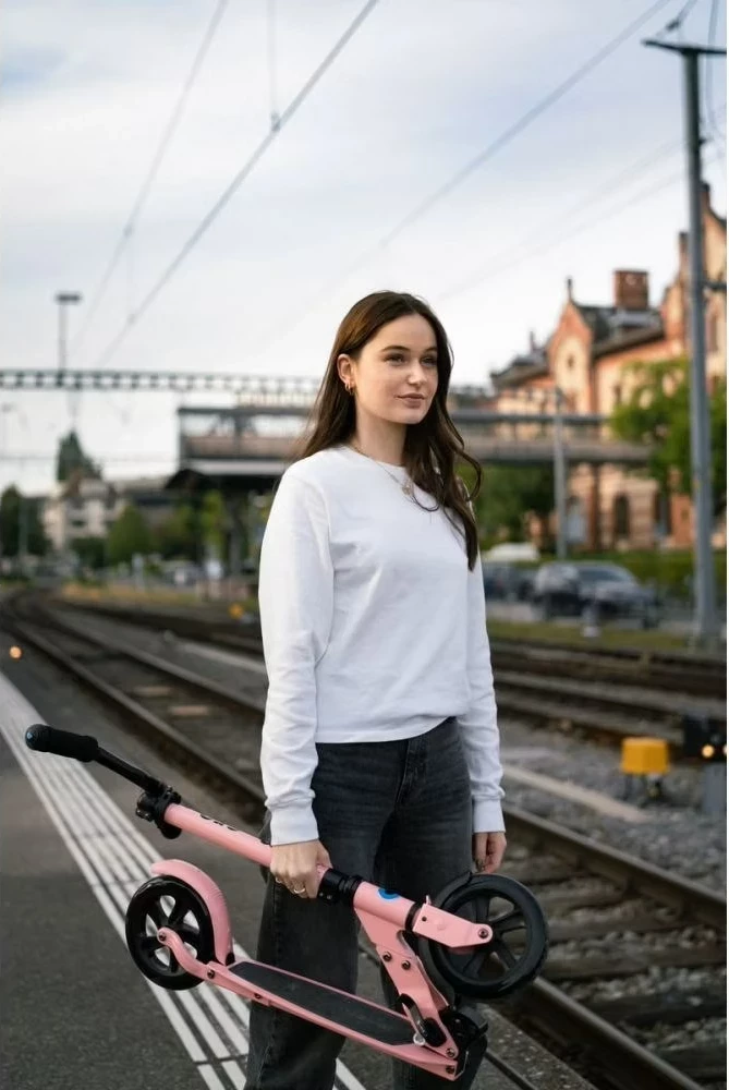 Skuter Micro Speed Deluxe, Rozë