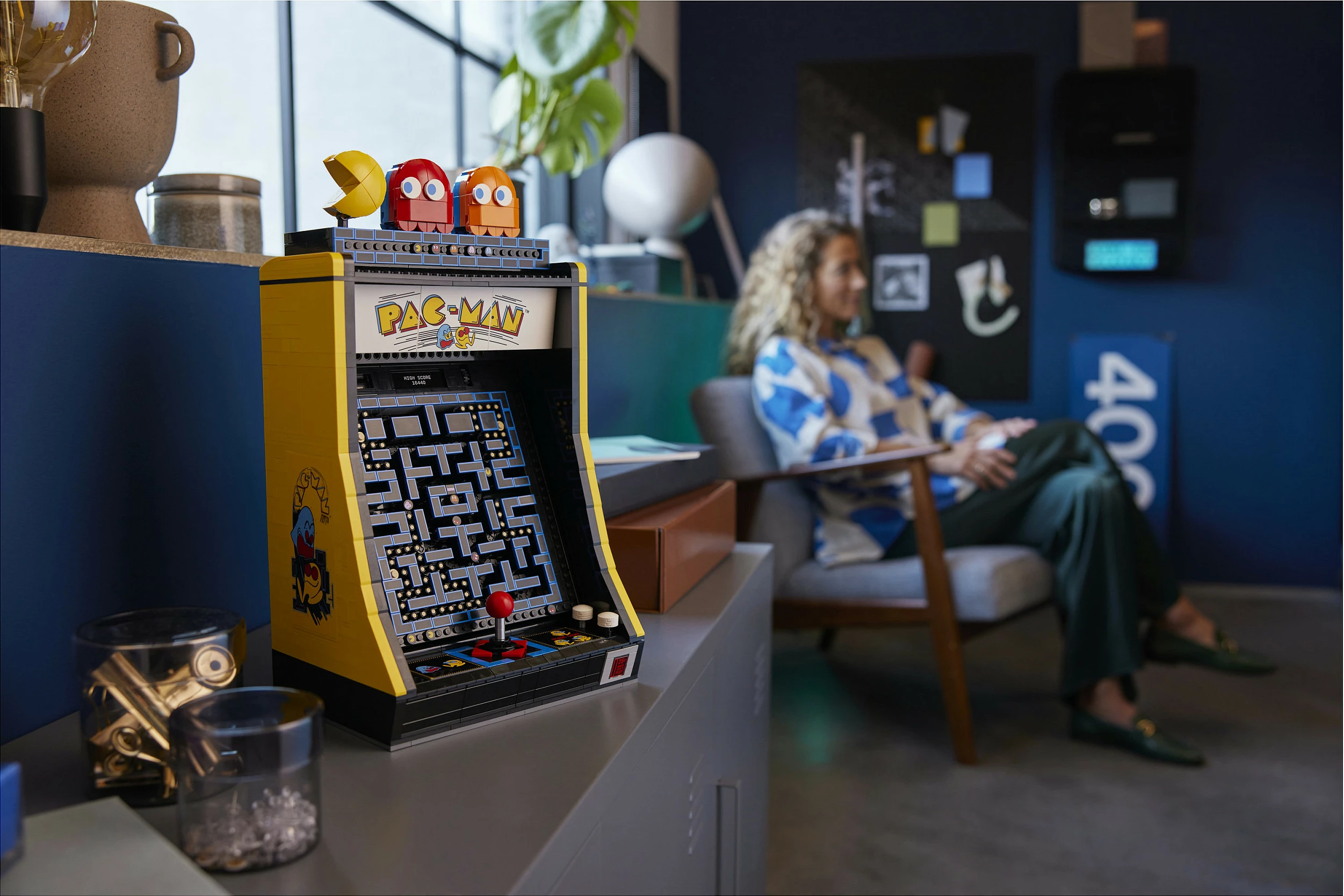 Set ndërtimi LEGO Icons PAC-MAN Arcade 10323, 2651 pjesë, multikolor