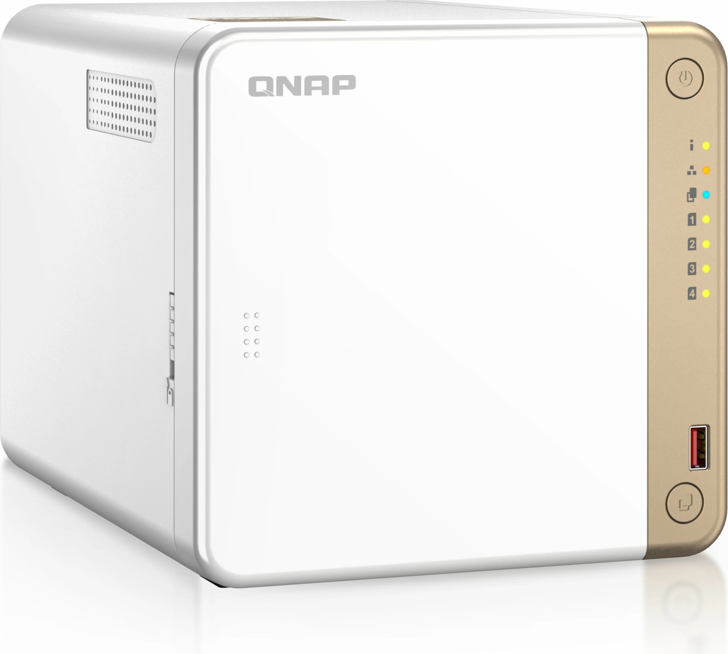NAS QNAP TS-462-4G, Intel® Celeron®, N4505, Bardhë