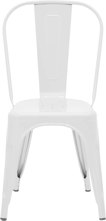 Karrige Utopia metalike e bardhë 44x44x85cm