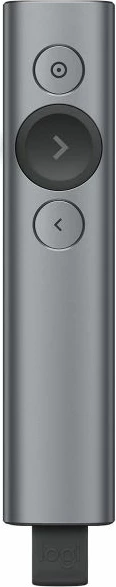 Telekomandë prezantimi Logitech Spotlight Plus 910-005166, Bluetooth/2.4GHz, rreze 30 m, USB-C, gri
