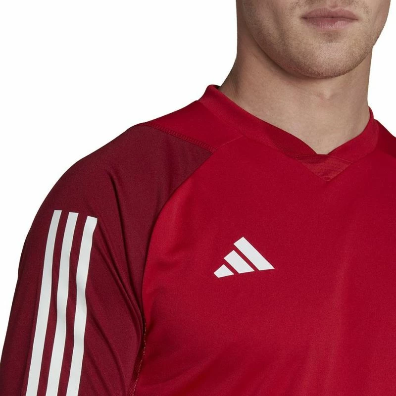 Fanellë adidas për meshkuj, e kuqe [Madhësia: S]