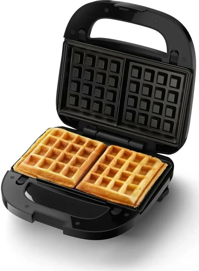 Sanduiçbërës Philips 5000 Series HD2350/80 750W me pllaka të ndërrueshme (sanduiç/waffle/grill) 2 feta, i zi