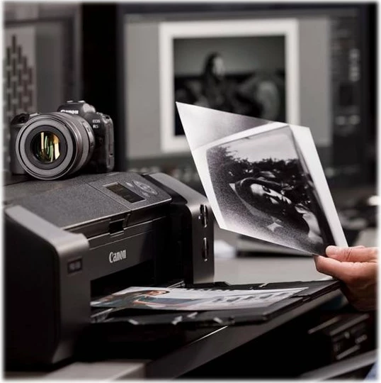 Printer i madhësisë A3+ Canon imagePROGRAF PRO-300, 10 bojëra pigment, Wi-Fi, i zi