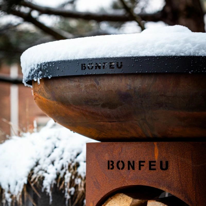Kapak për grilë Bonfeu, i zi