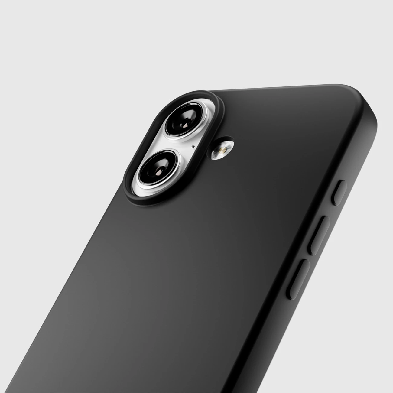 Mbështjellës SBS Instinct për iPhone 17, TPU me mikrofibër, ultra i lehtë 20 g, kompatibil me karikim wireless, i zi