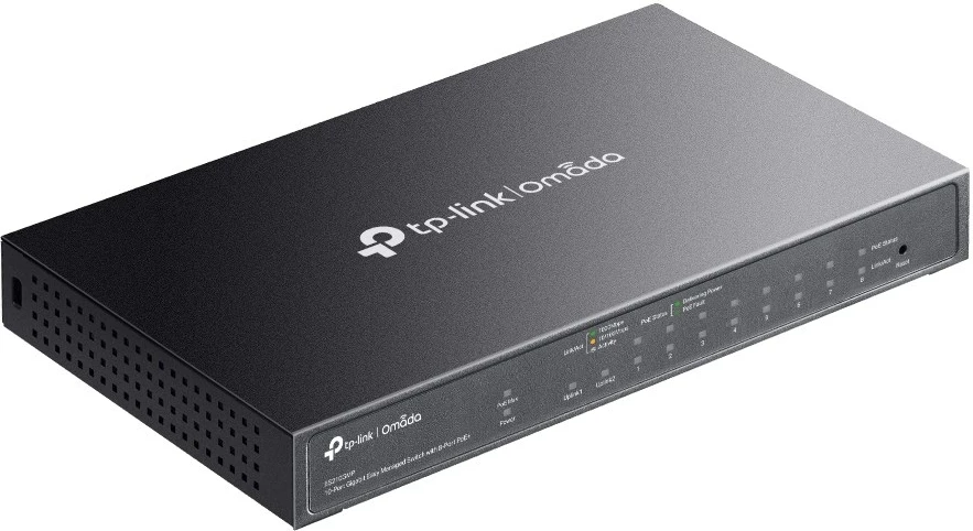Switch TP-Link Omada ES210GMP, Managed, Gigabit Ethernet, PoE, Zi