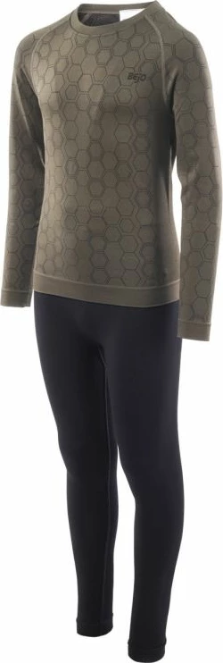 Veshje termoaktive për fëmijë Bejo, e zezë dhe e gjelbër