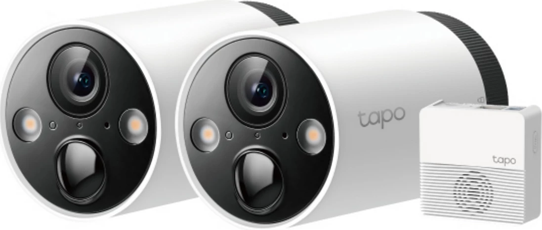 Kamerë sigurie, TP-Link, TAPO C420S2, e bardhë, set 2 kamera