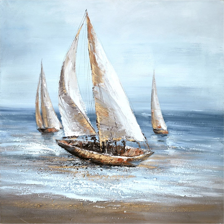 Pikturë kanavacë Sailer, shumëngjyrëshe, 100x3x100cm