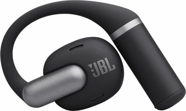 Kufje wireless open-ear JBL Sense Pro, Hi-Res LDAC, 38h, IP54, Bluetooth 6.0, të zeza, me kuti karikimi