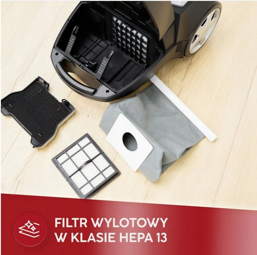 Fshesë me korent MPM MOD-54 me thes, 1.5L, 850W, Blu
