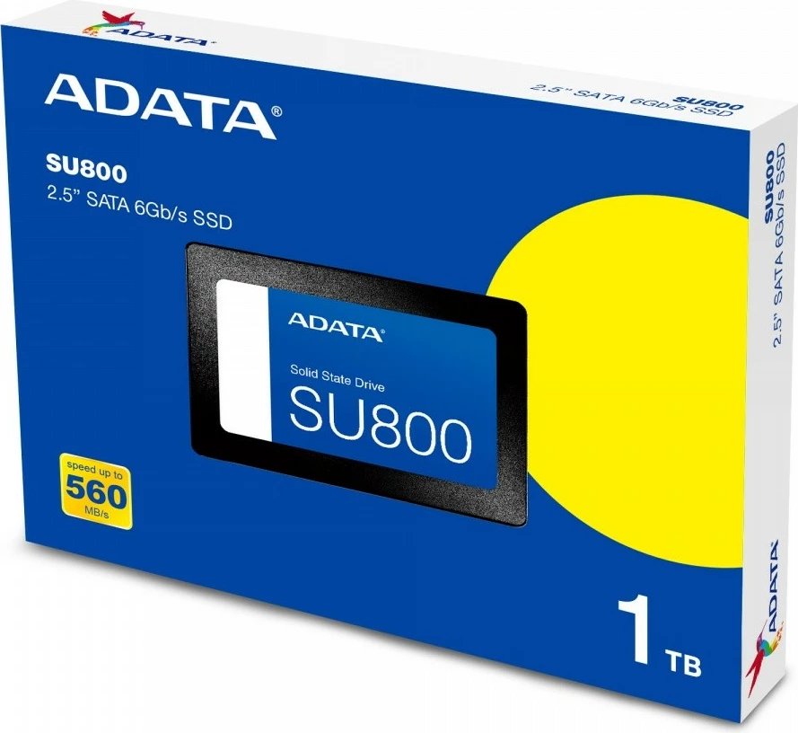 SSD Adata Ultimate SU800, 1TB, 2.5", SATA III, i zi