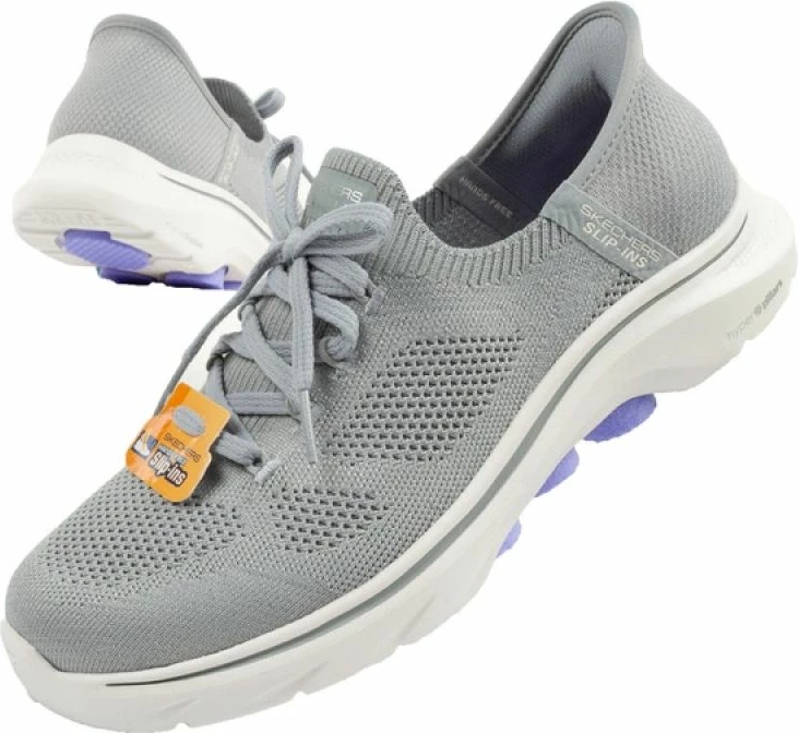 Atlete Skechers për femra, gri/argjend [Madhësia: 41]