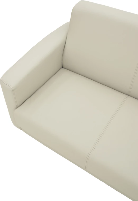 Divan treshe Sidica PU ngjyrë bezhë 185x82x81cm