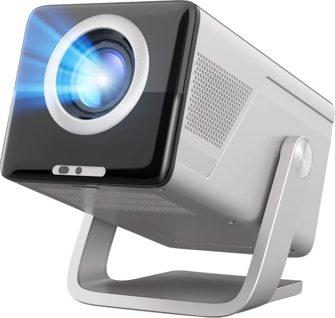 Projektor Magcubic X7, 1080p, 800 ANSI, Android 14, Wi‑Fi 6/BT 5.4, deri 130\", gri