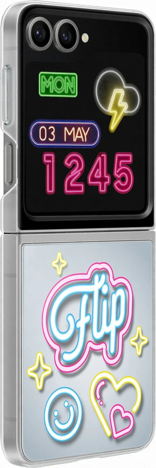 Mbështjellës Samsung Galaxy Z Flip6, 17 cm (6.7''), Transparent