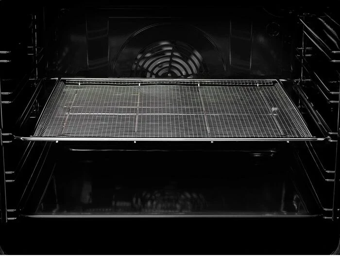 Tabaka AirFry Electrolux E9OOAFWM prej çeliku inoks, për furrë, argjend