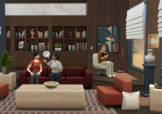 The Sims 4: Refined Living Room Kit DLC Global