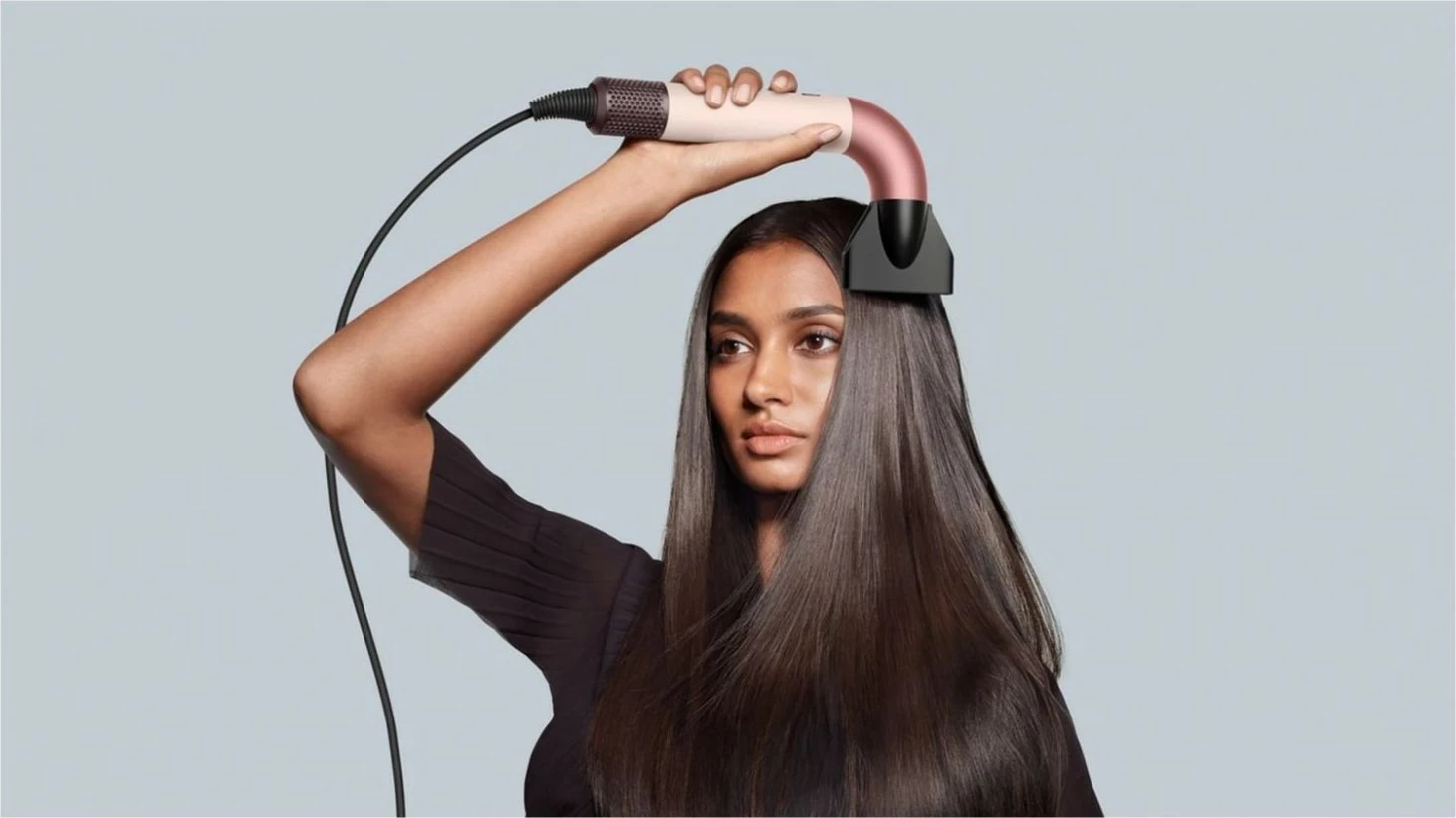 Tharëse flokësh Dyson Supersonic R, pastel pink/rose gold