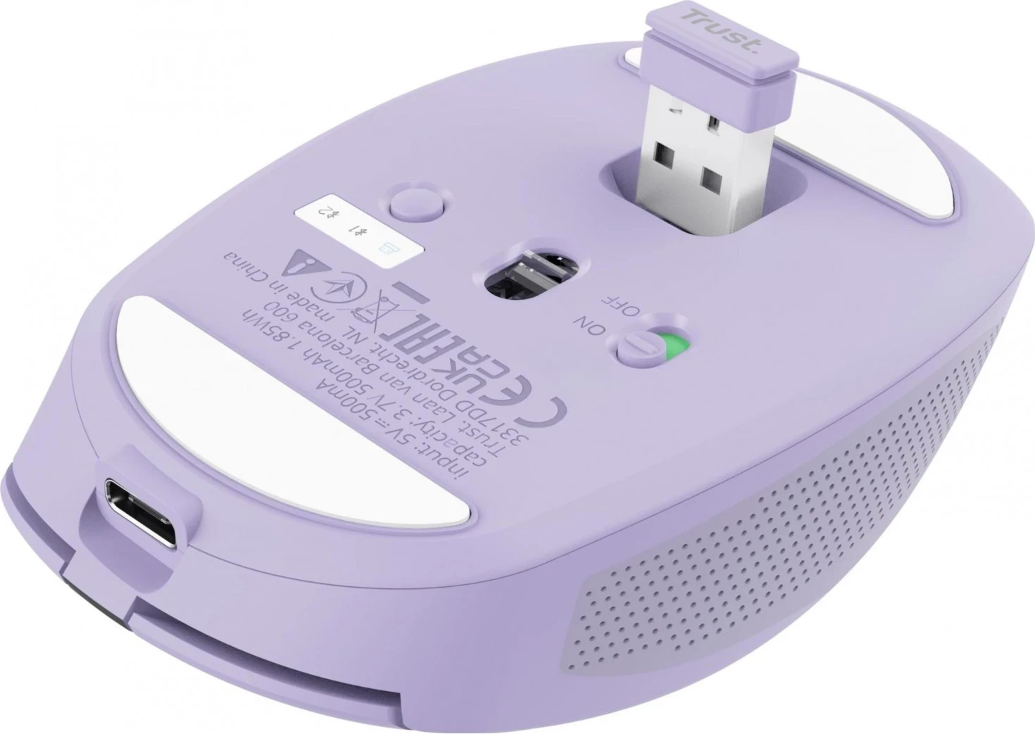 Maus Trust Ozaa Compact, pa tela, ngjyrë lejla