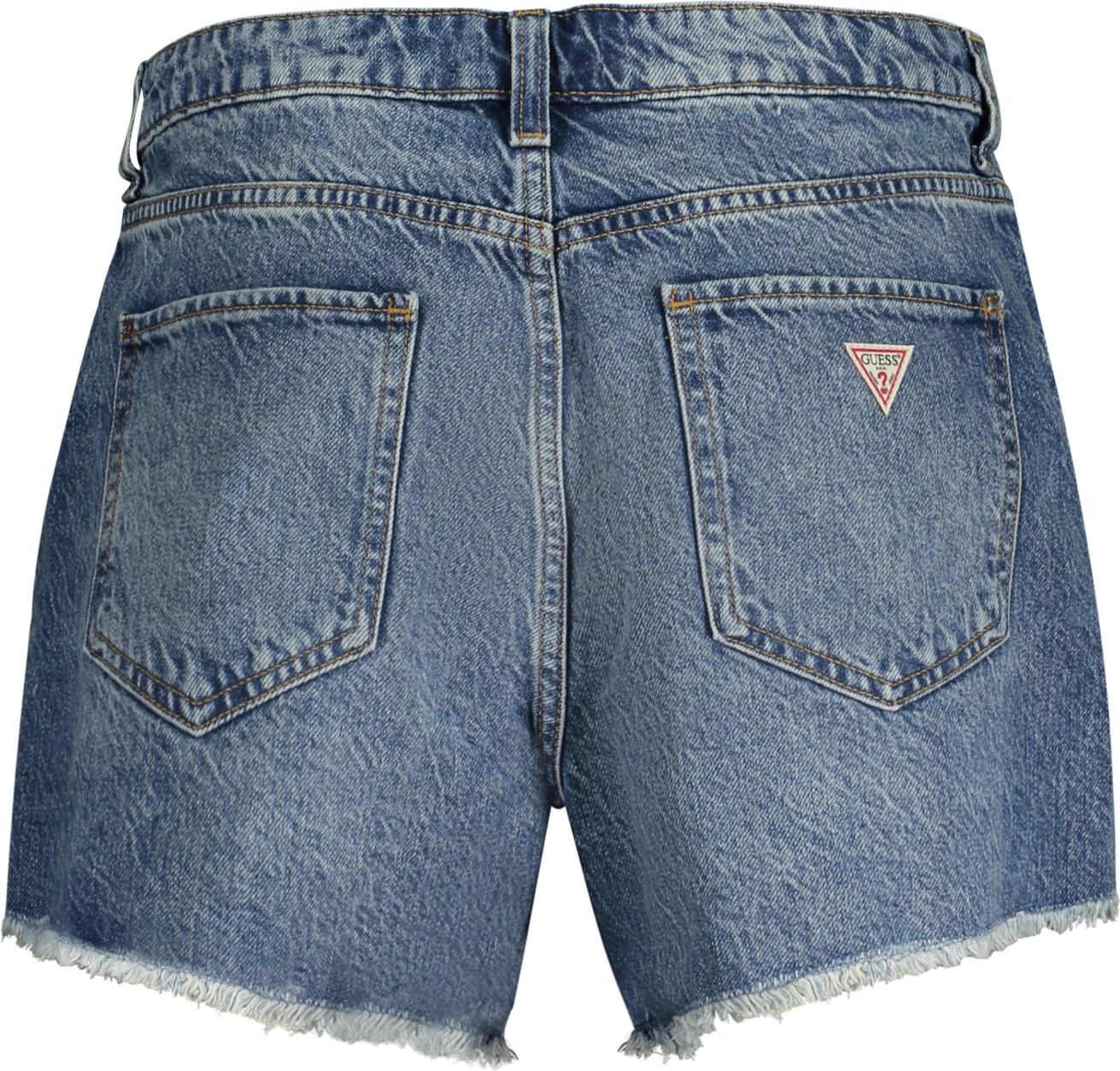 Shorce xhinsi për femra GUESS JEANS, të kaltërta