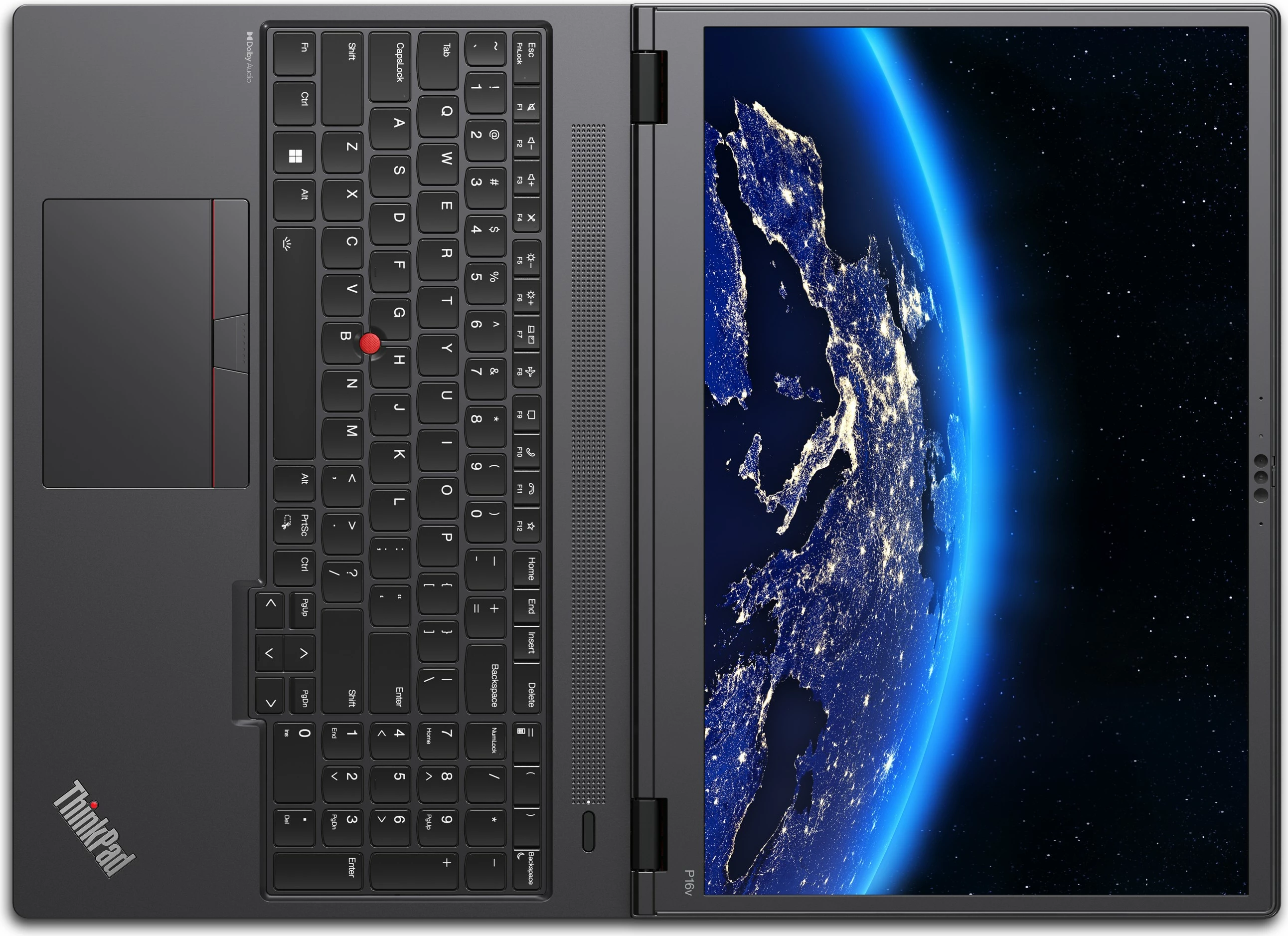 Laptop Lenovo ThinkPad P16v Gen 1, AMD Ryzen 9 PRO, 64 GB RAM, 1 TB SSD, Thunder Black