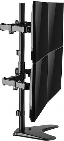 Mbajtëse tavoline për 4 monitorë EQUIP 650127, 17"-32", VESA 75x75/100x100, 36 kg, e zezë