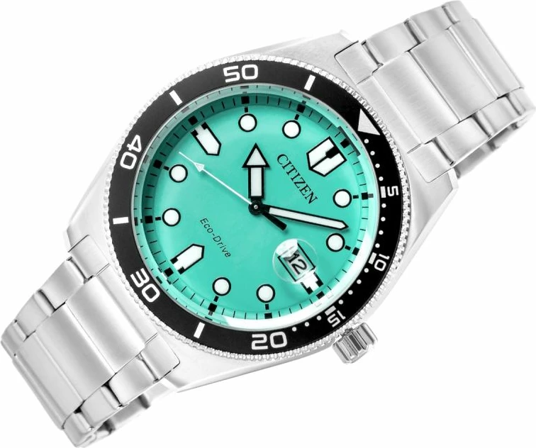 Orë dore për meshkuj CITIZEN Marine Sporty AW1760-81W, set me kuti