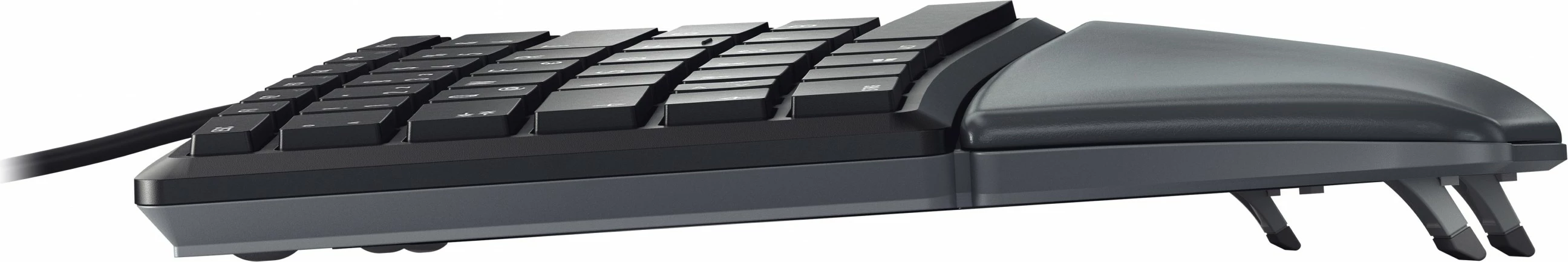 Tastierë ergonomike Cherry KC 4500 ERGO, USB, QWERTY, e zezë