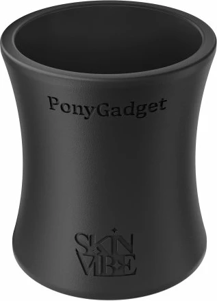 Aksesor volumizues për bisht/topuz SkinVibe PonyGadget SV-006BK, XL, set 6 lastikë flokësh, i zi