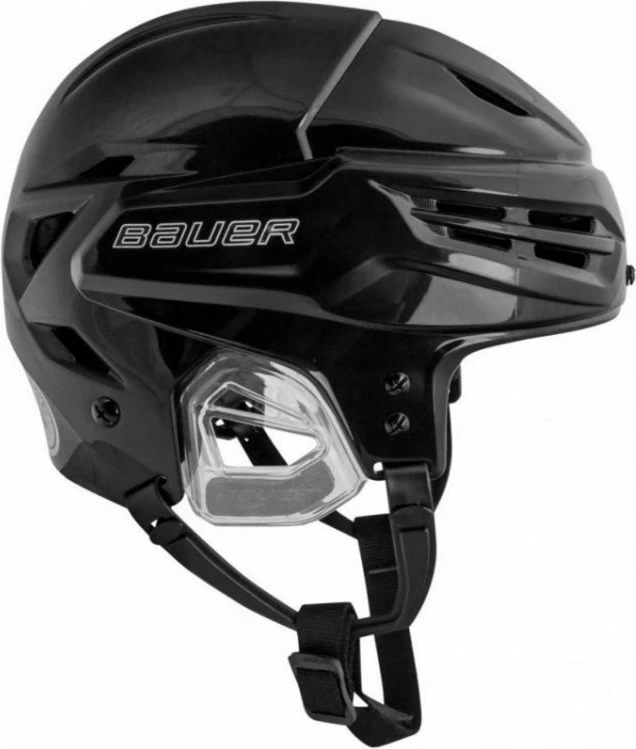 Helmetë hokeji për meshkuj Bauer, e zezë