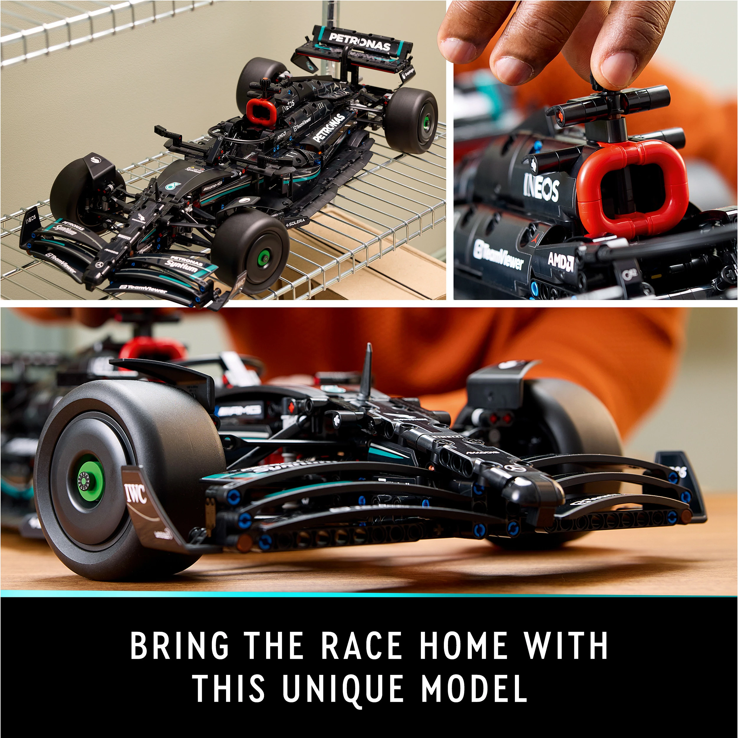 Set ndërtimi LEGO Mercedes-AMG F1 W14 E Performance, 1642 pjesë