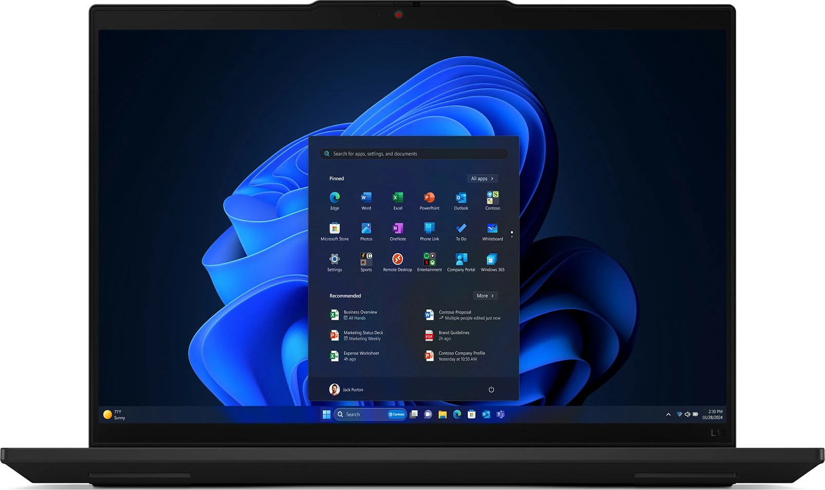 Laptop Lenovo ThinkPad L14 G5, Ryzen 7 7735U, 16GB RAM, 256GB SSD, 14" WUXGA, Windows 11 Pro, i zi