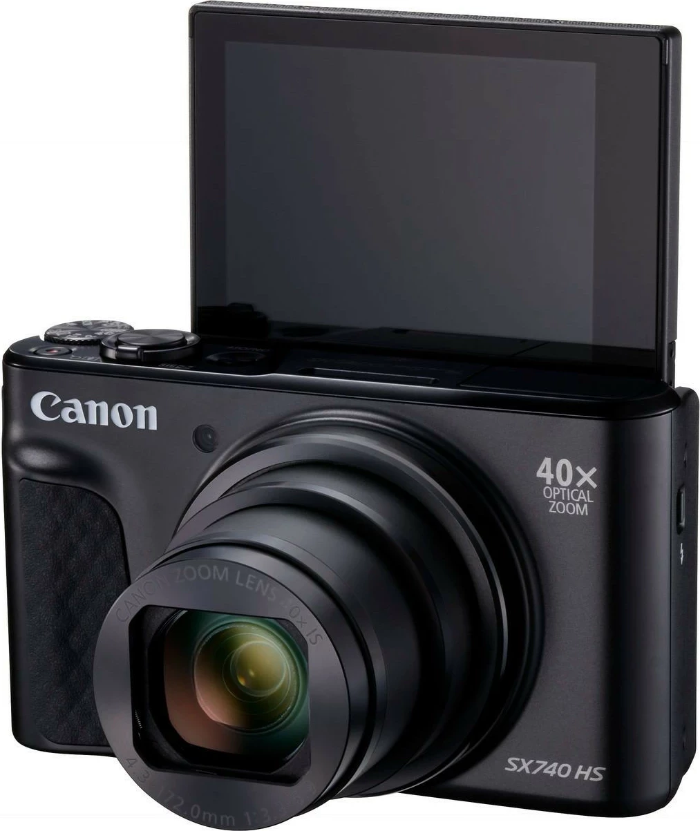 Aparat Canon PowerShot SX740 HS, 20.3MP, 40x zoom optik, 4K, Wi-Fi, i zi